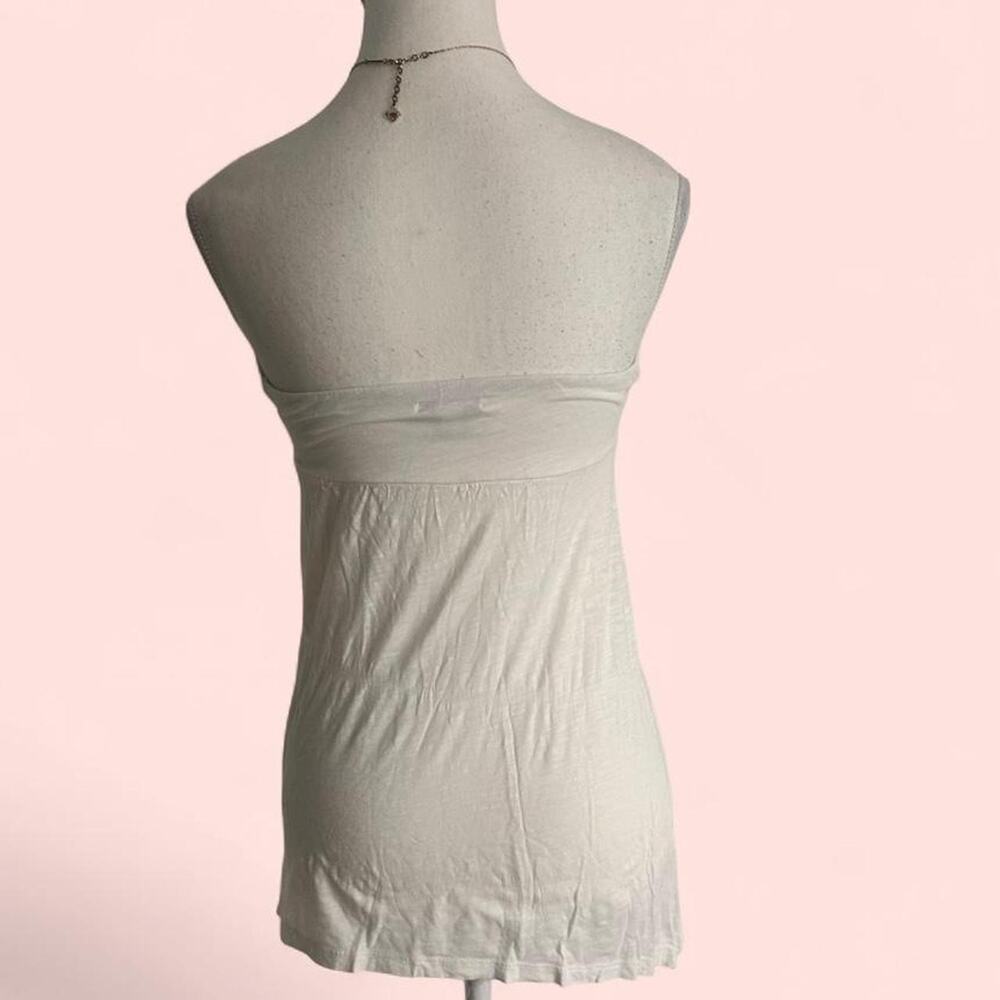 American Eagle Vintage 2000s Sleeveless Flowy Strapless Baby Doll Top Size S - Picture 2 of 5